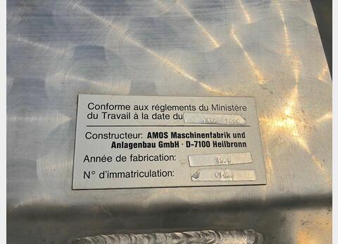 Cuve inox 80 hls de vinification marque : AMOS