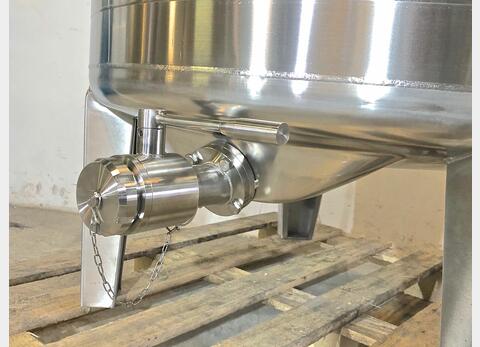 Cuve inox 316 pour m&eacute;lange sur pieds 9.04 HL (904 Litres) ARSILAC