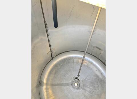 Cuve agit&eacute;e inox PU0118