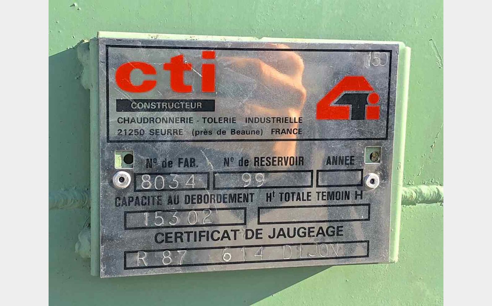 Cuve acier &eacute;maill&eacute; PU0118