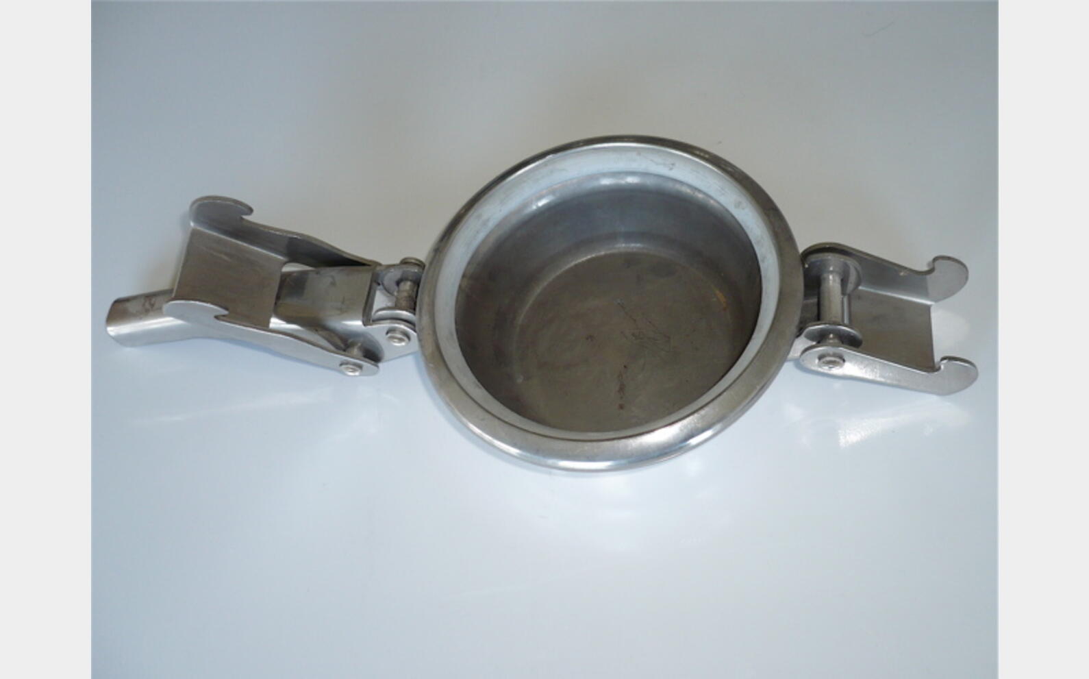 Stainless steel lever plug Diameter 100 mm