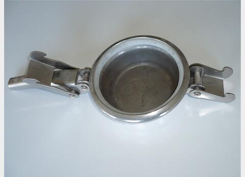 Stainless steel lever plug Diameter 100 mm