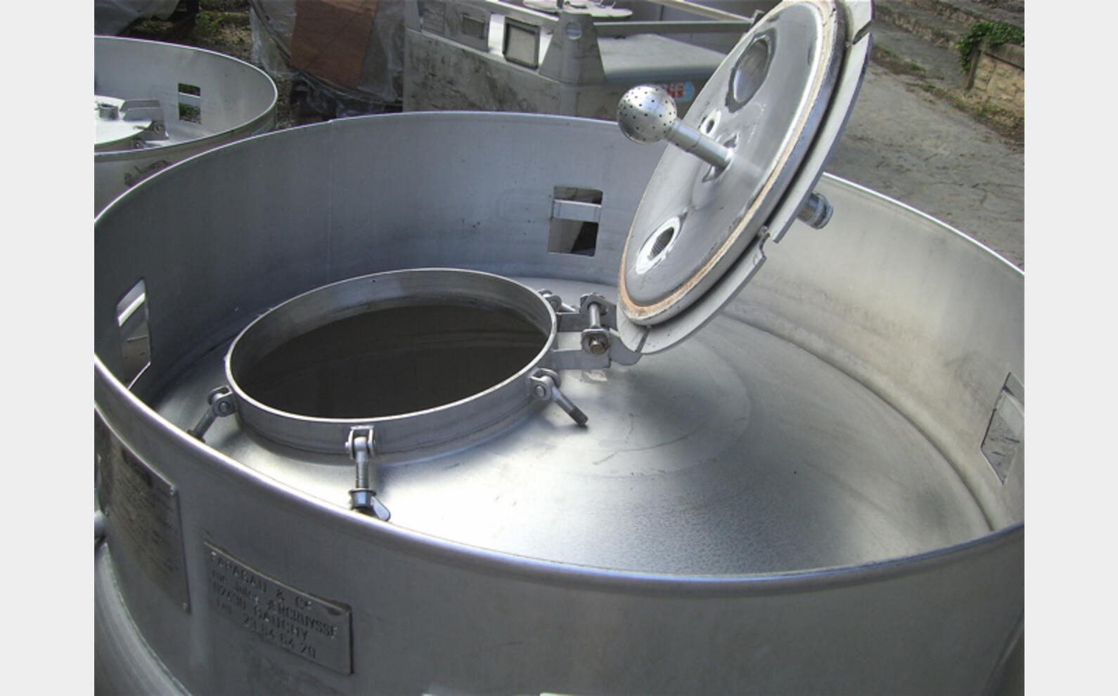 conteneur INOX 304L 689 litres