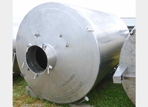Cuve inox ferm&eacute;e sur pieds