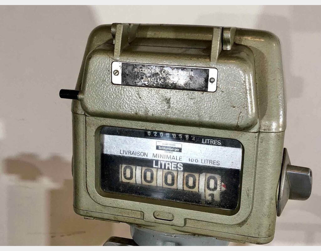 Compteur Alcool SCHLUMBERGER - Sur Skid avec pompe et filtre