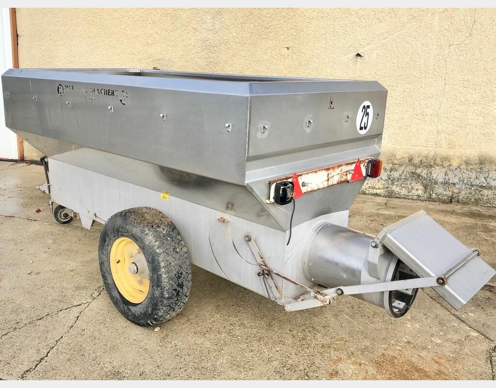 Benne inox - ROCK 25 HL (2 500 Litres) ROCK