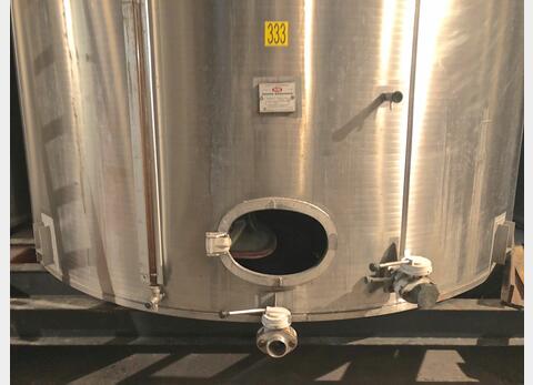 cuve inox cylindrique Volume : 32000 litres (320 hls)