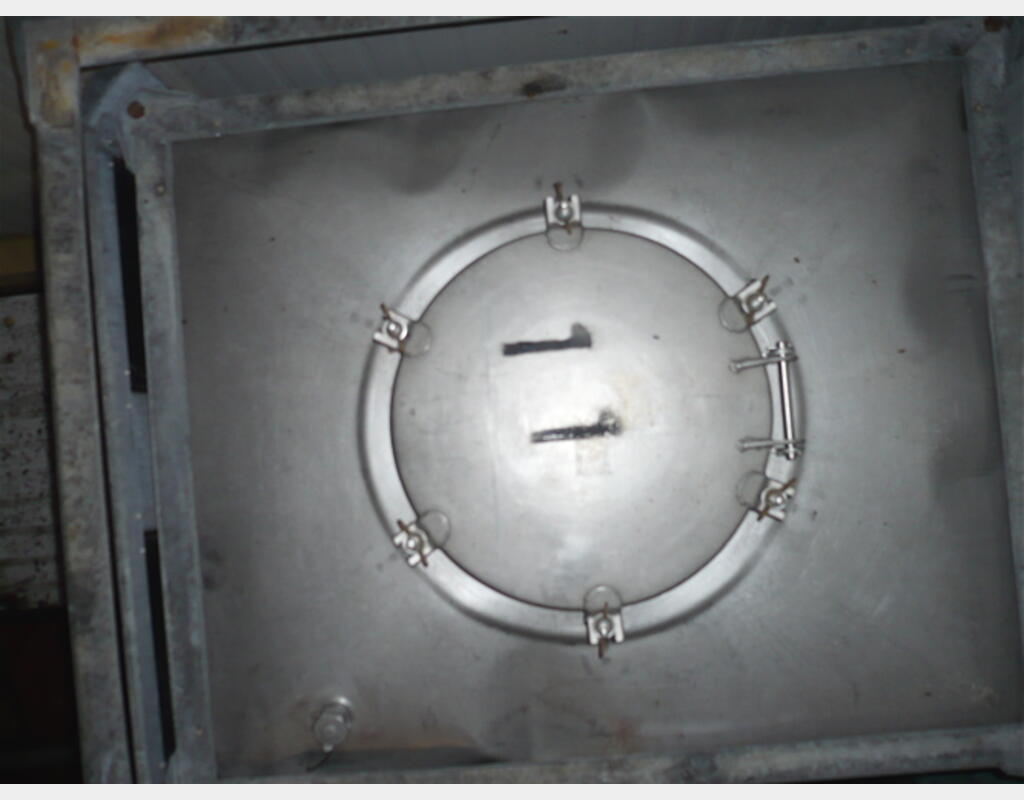 conteneur INOX 1000 litres - provenance alimentaire