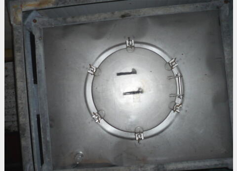 conteneur INOX 1000 litres - provenance alimentaire