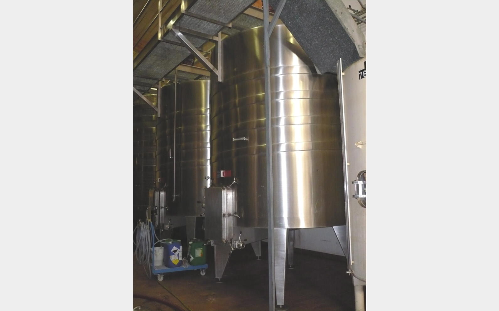 cuve INOX refroidie
