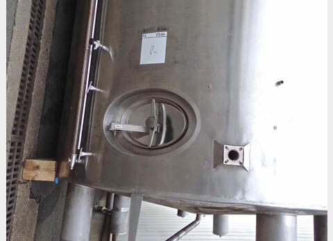 Cuve agit&eacute;e INOX