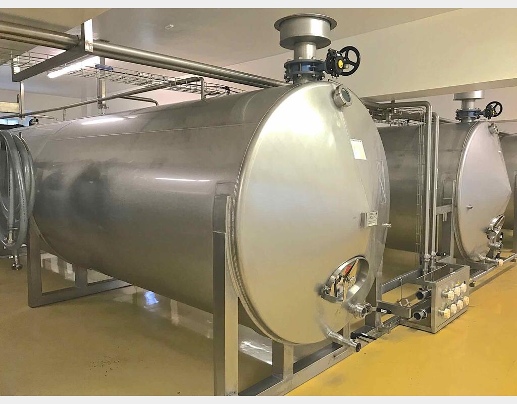 Cuve Inox 316L horizontale Marque : STAI