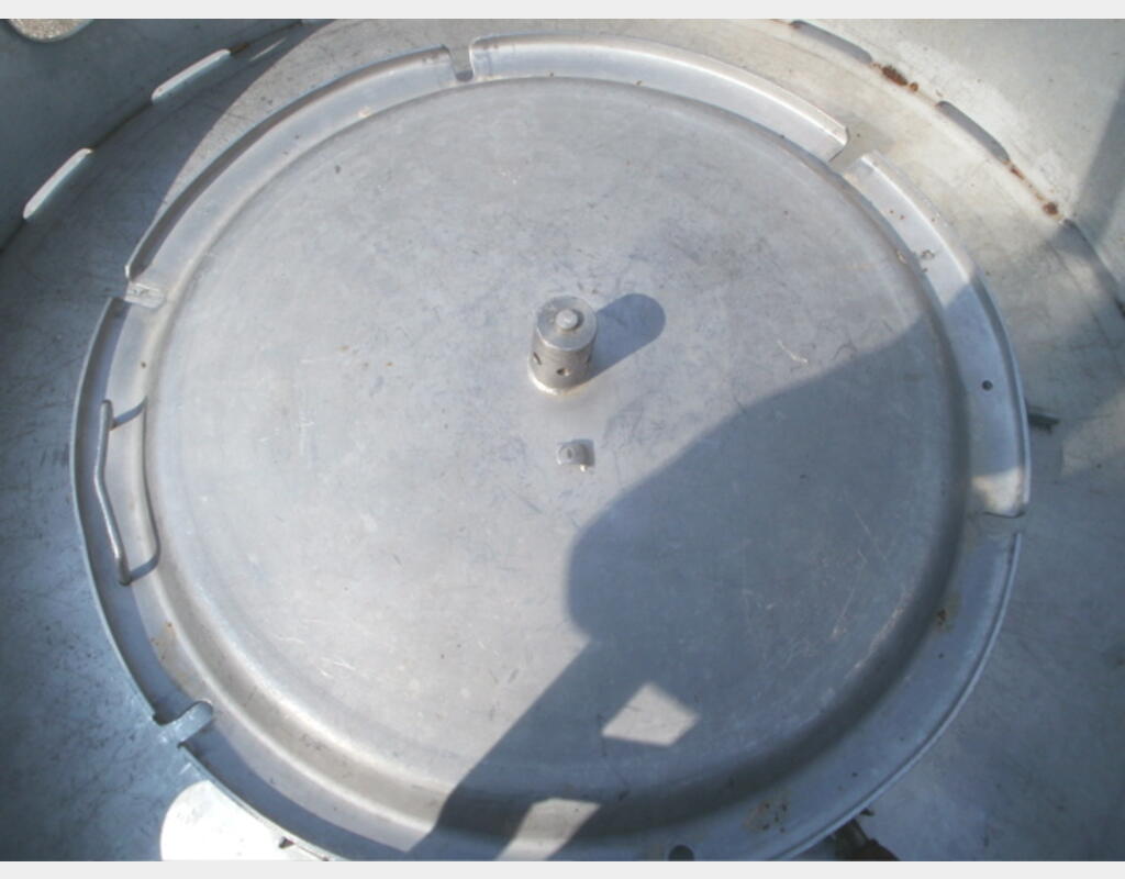Conteneur de stockage en INOX - Volume : 800 litres