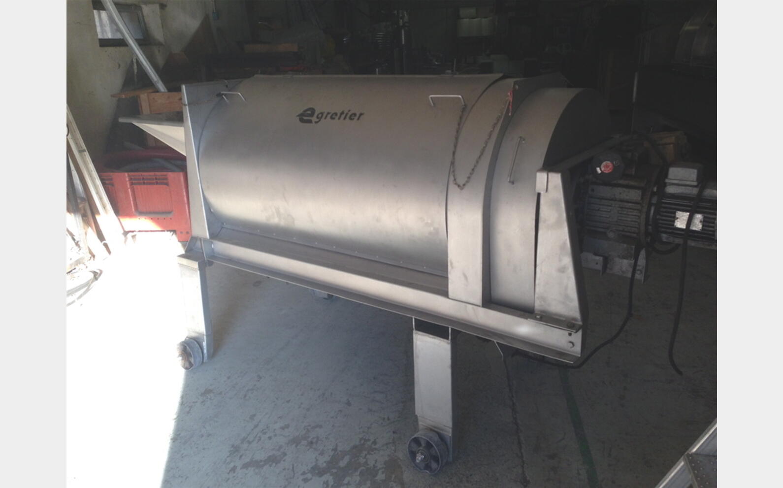 Egrappoir Inox Type 600 U3