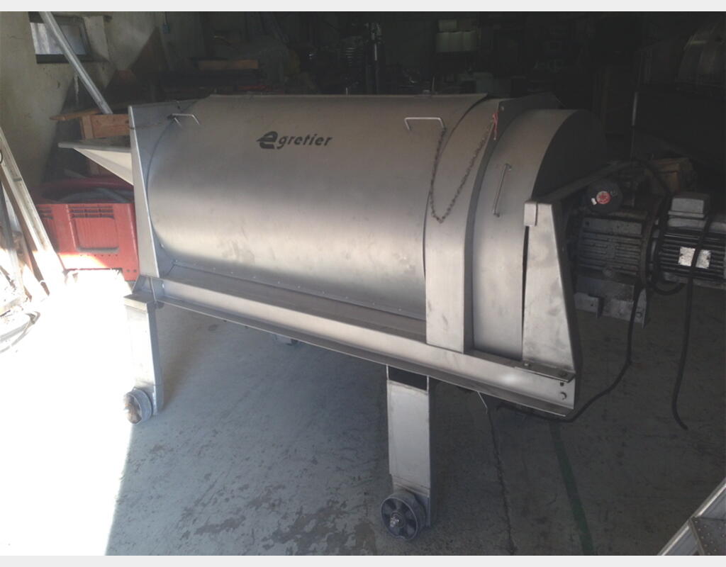 Egrappoir Inox TYPE 600 Version 3 - Marque Egretier