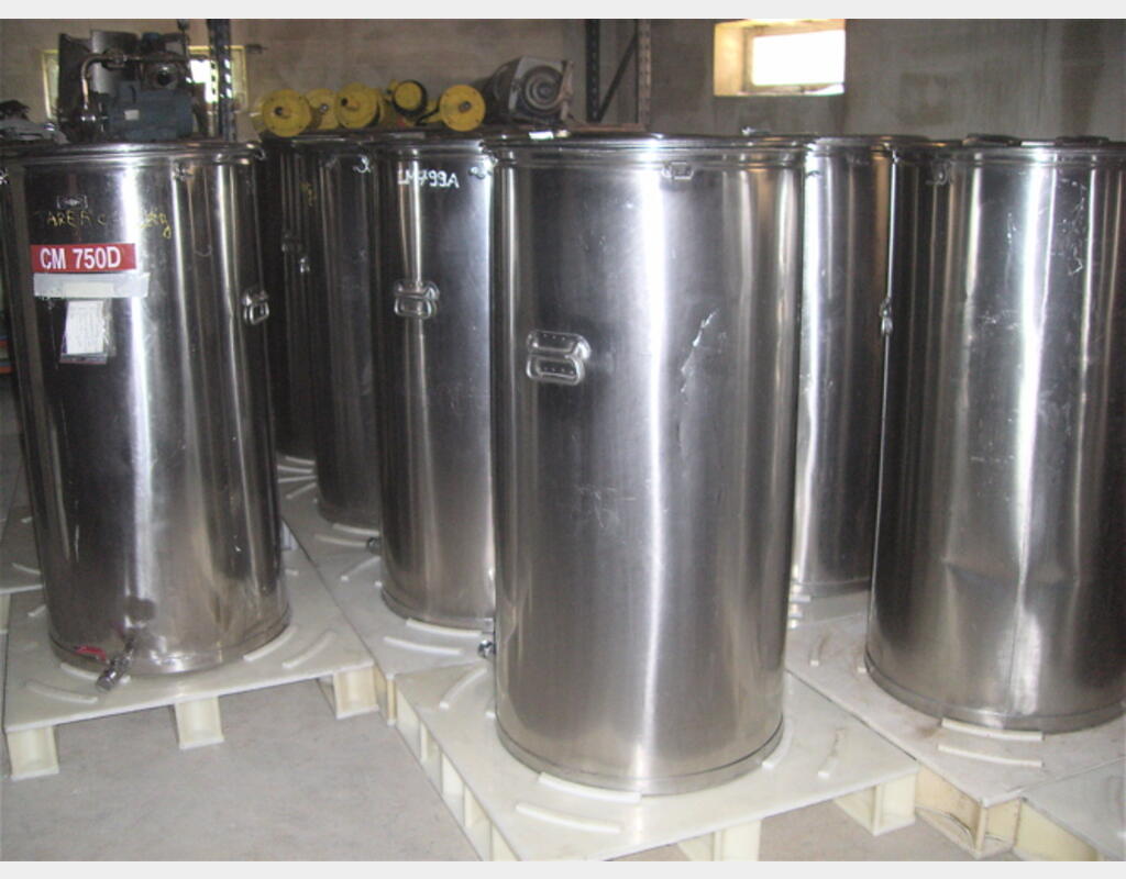 Cuve INOX fond plat (conge). - Marque : DECALINOX.
