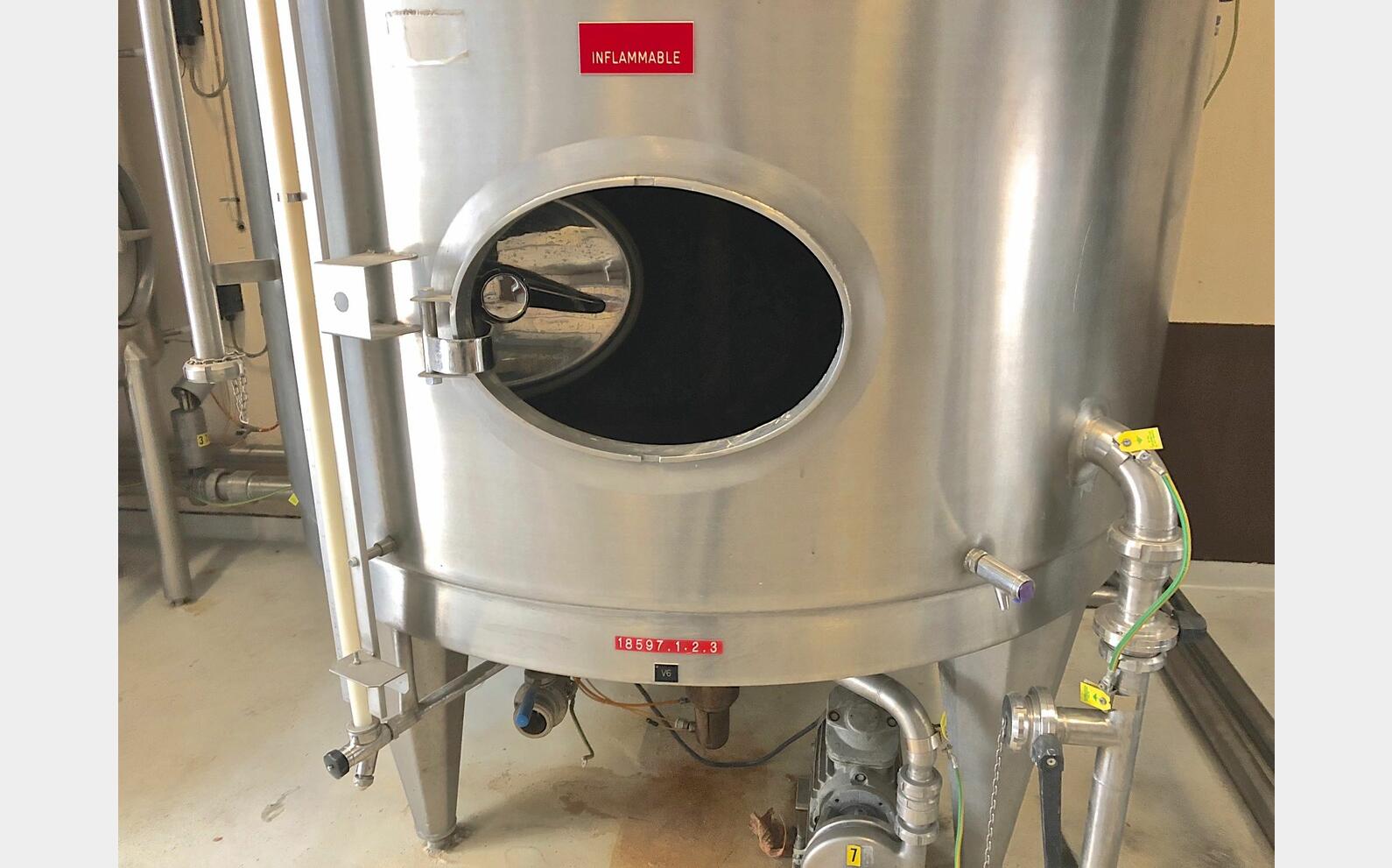 Cuve INOX 316 agit&eacute;e N1 Goavec