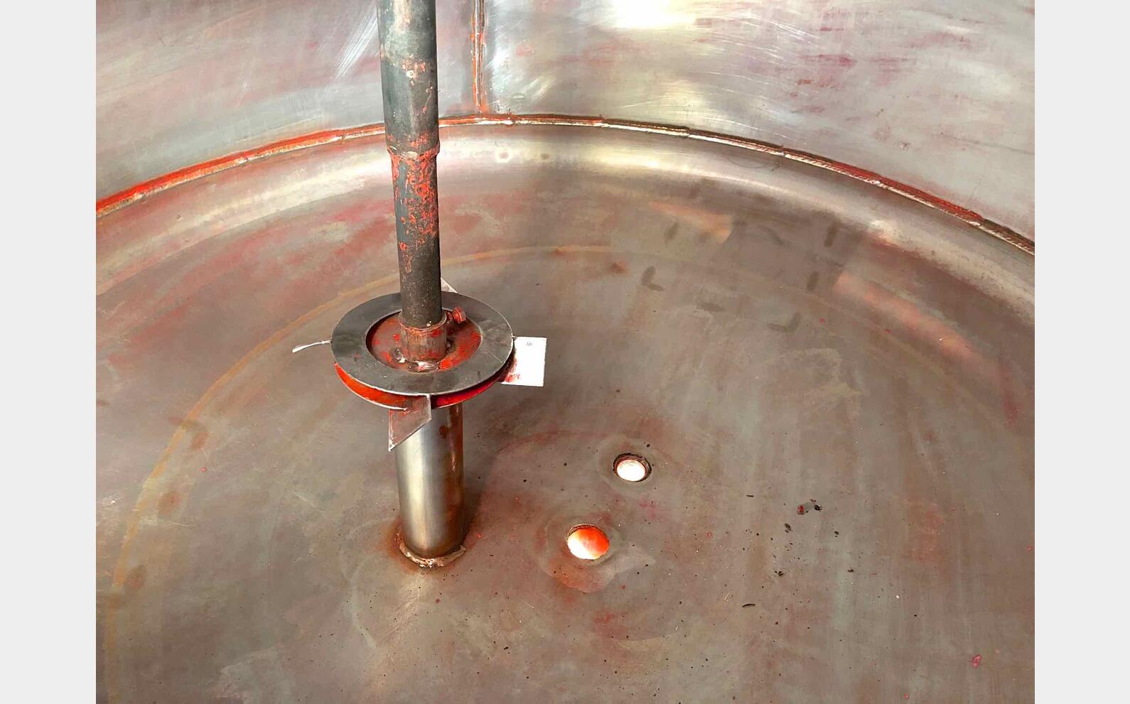 Cuve m&eacute;lange inox