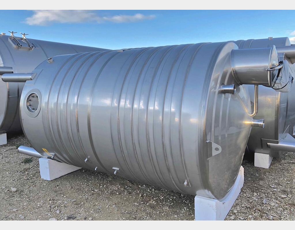 cuve  INOX 316L circuit coquill&eacute; MATERIEL NEUF