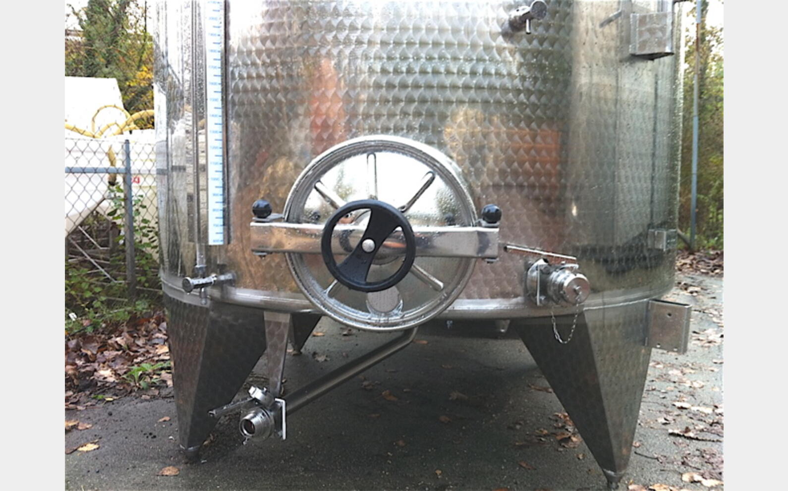 cuve INOX chapeau flottant MATERIEL NEUF
