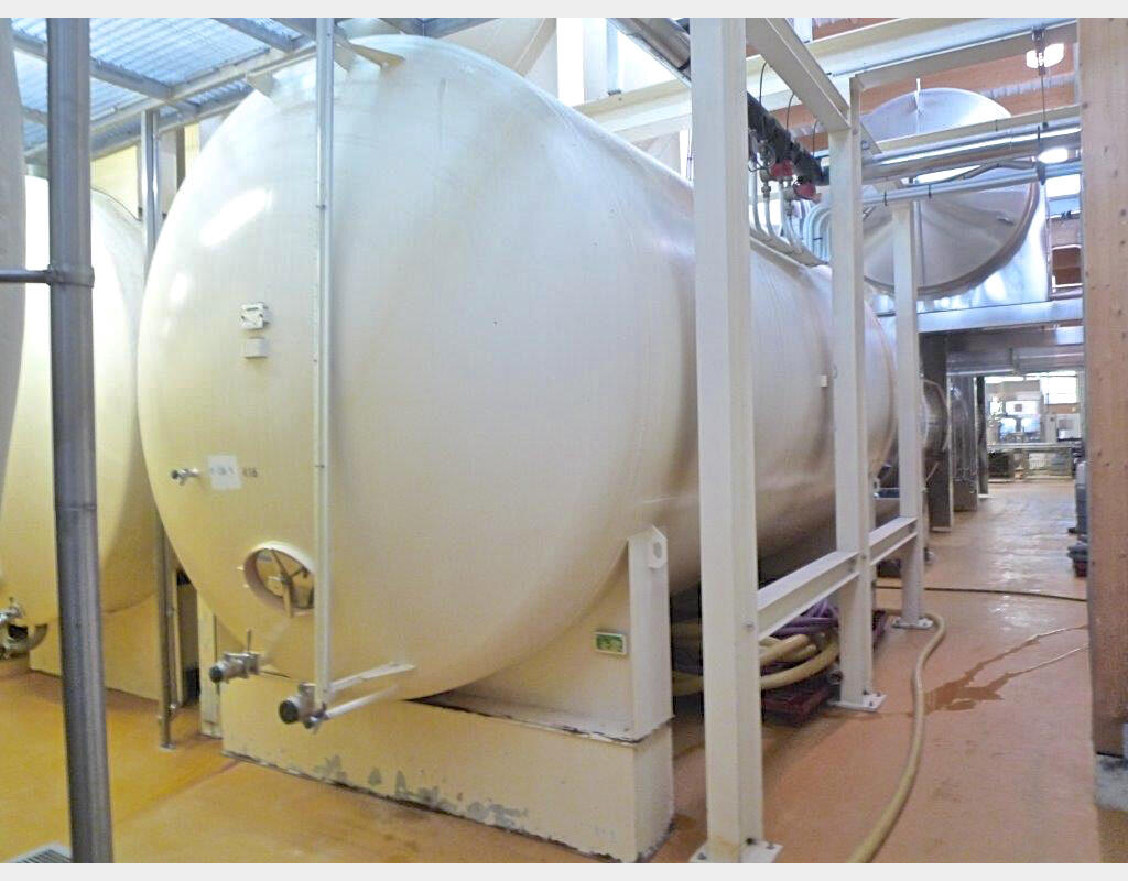 Cuve de stockage acier revêtu - Volume : 400 hls (40 000 litres)