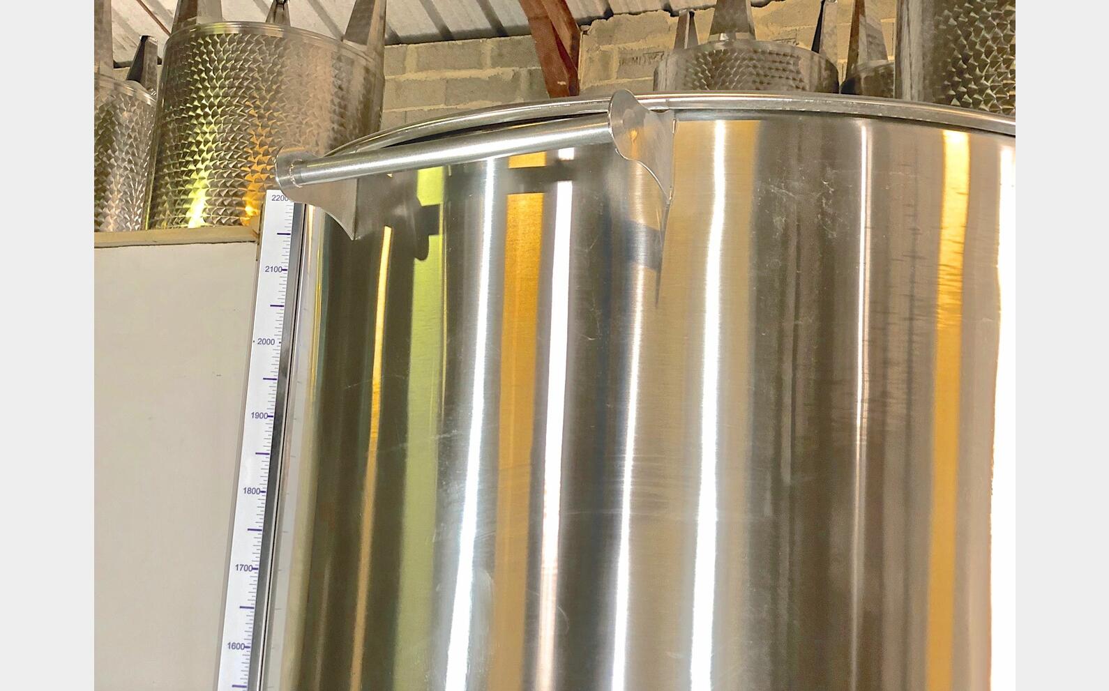 Cuve inox 304 - Chapeau flottant 21.3 HL (2 135 litres) ARSILAC