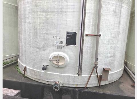 Cuve fibre de verre - de 2000 hls (200 000 L)