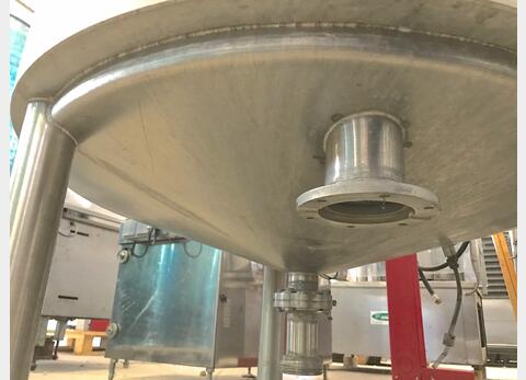 Cuve inox avec barboteur 5.5 HL (550 litres)