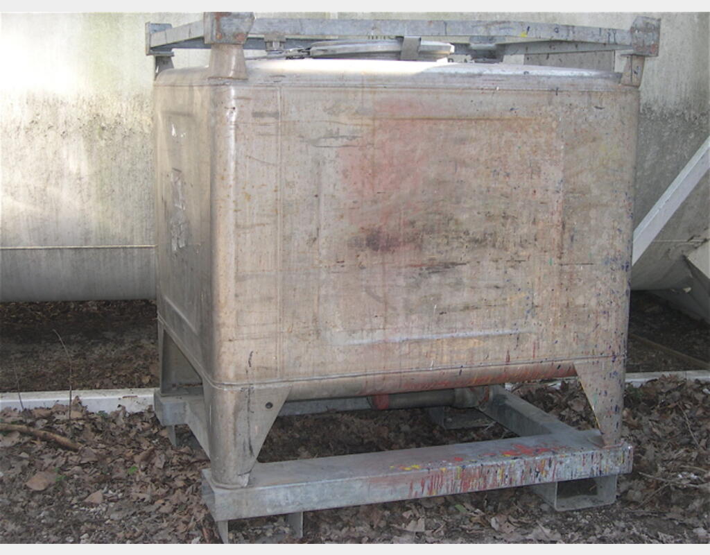 conteneur INOX 1.000 litres - Marque : BSI