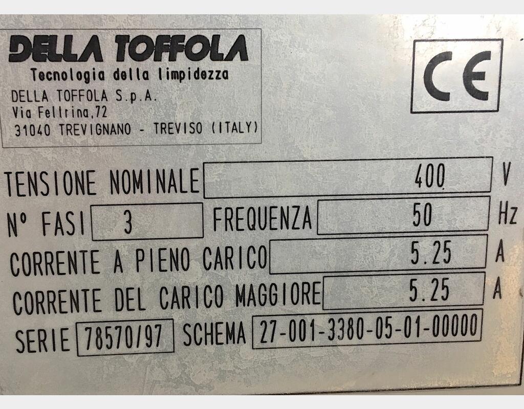 Filtre presse DELLA TOFFOLA - 60 plateaux