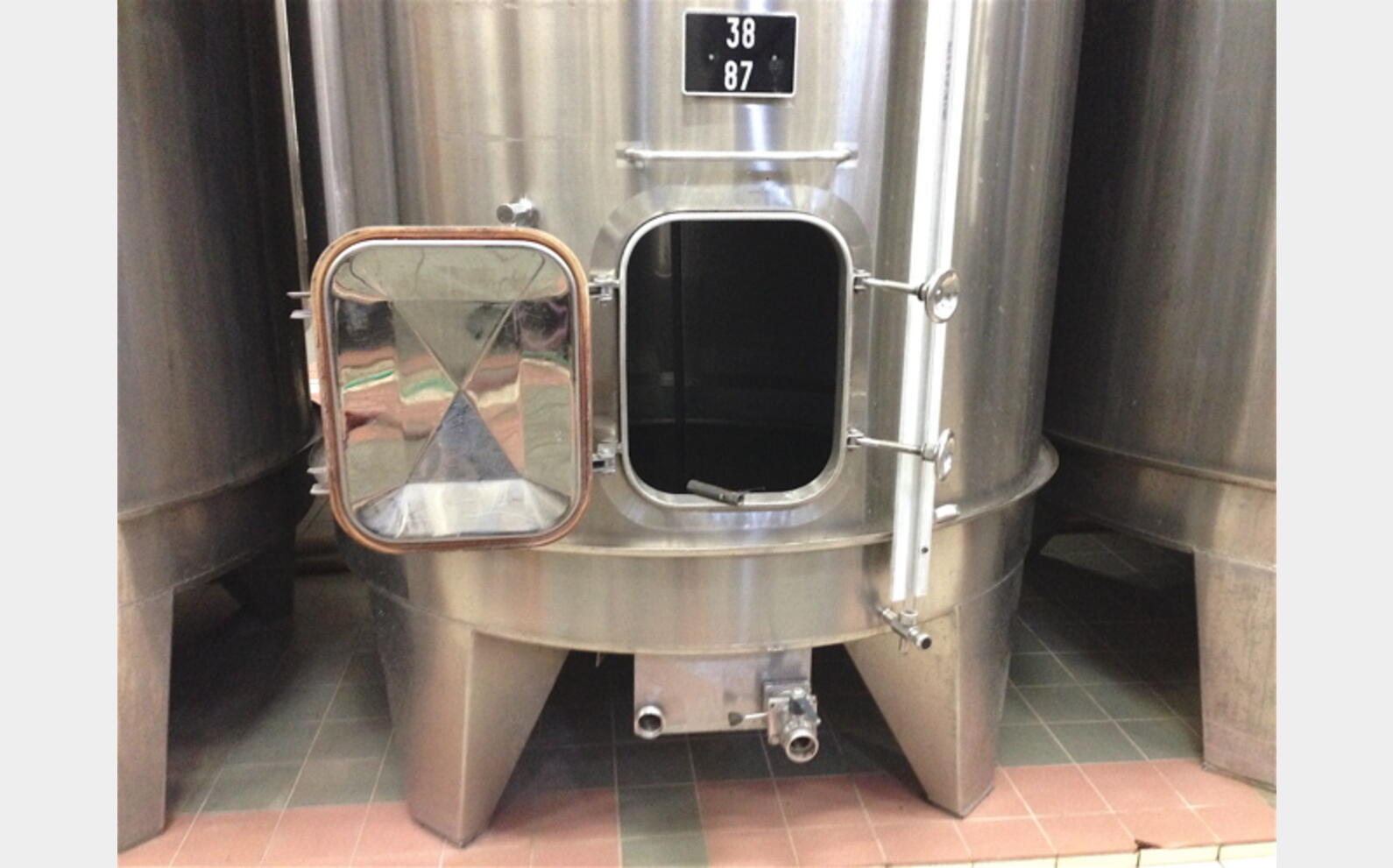 Cuve inox de 87 HLS