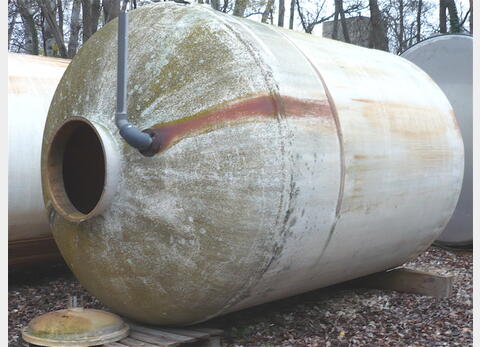 Cuve de stockage en fibre de verre - Volume : 15000 litres