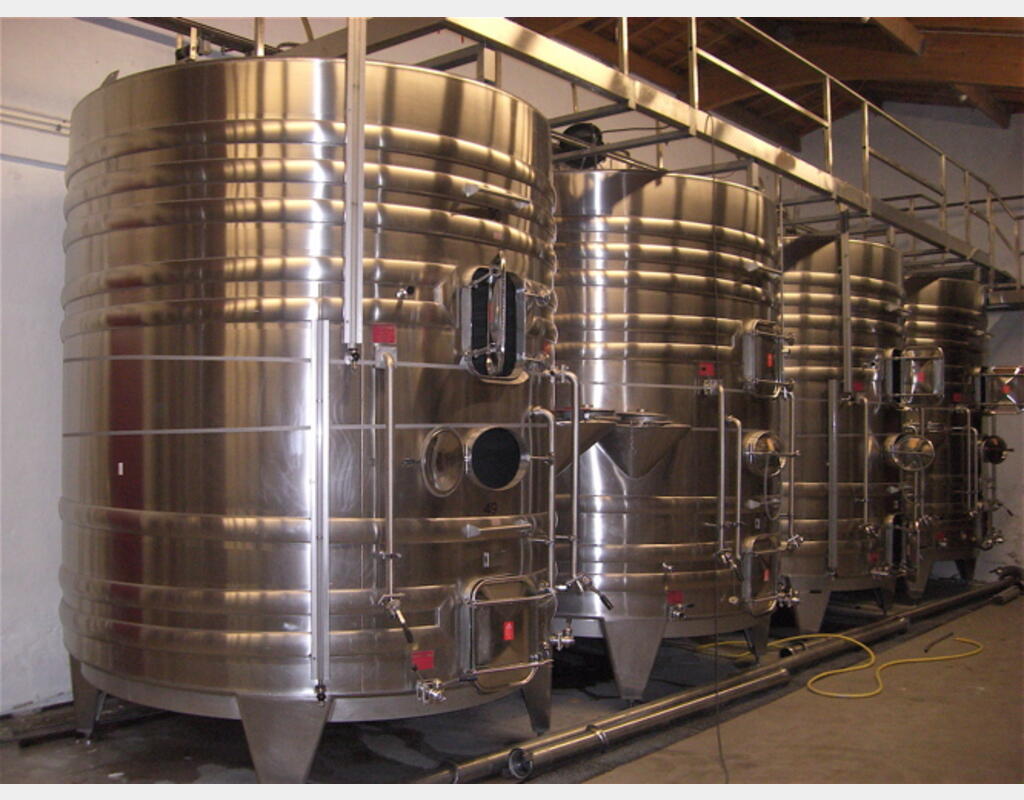 Cuve inox Lejeune 180hls deux compartiments