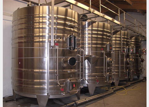 Cuve inox Lejeune 180hls deux compartiments