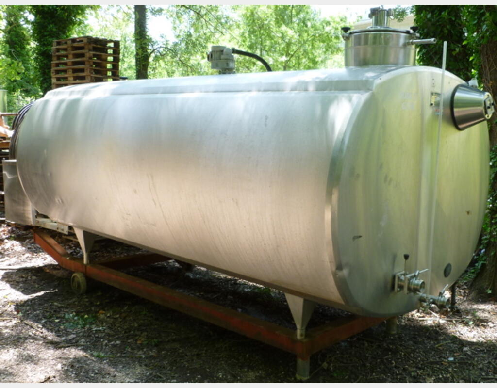 Cuve en INOX isolée 25.000 frogories - Marque : ALPHA LAVAL