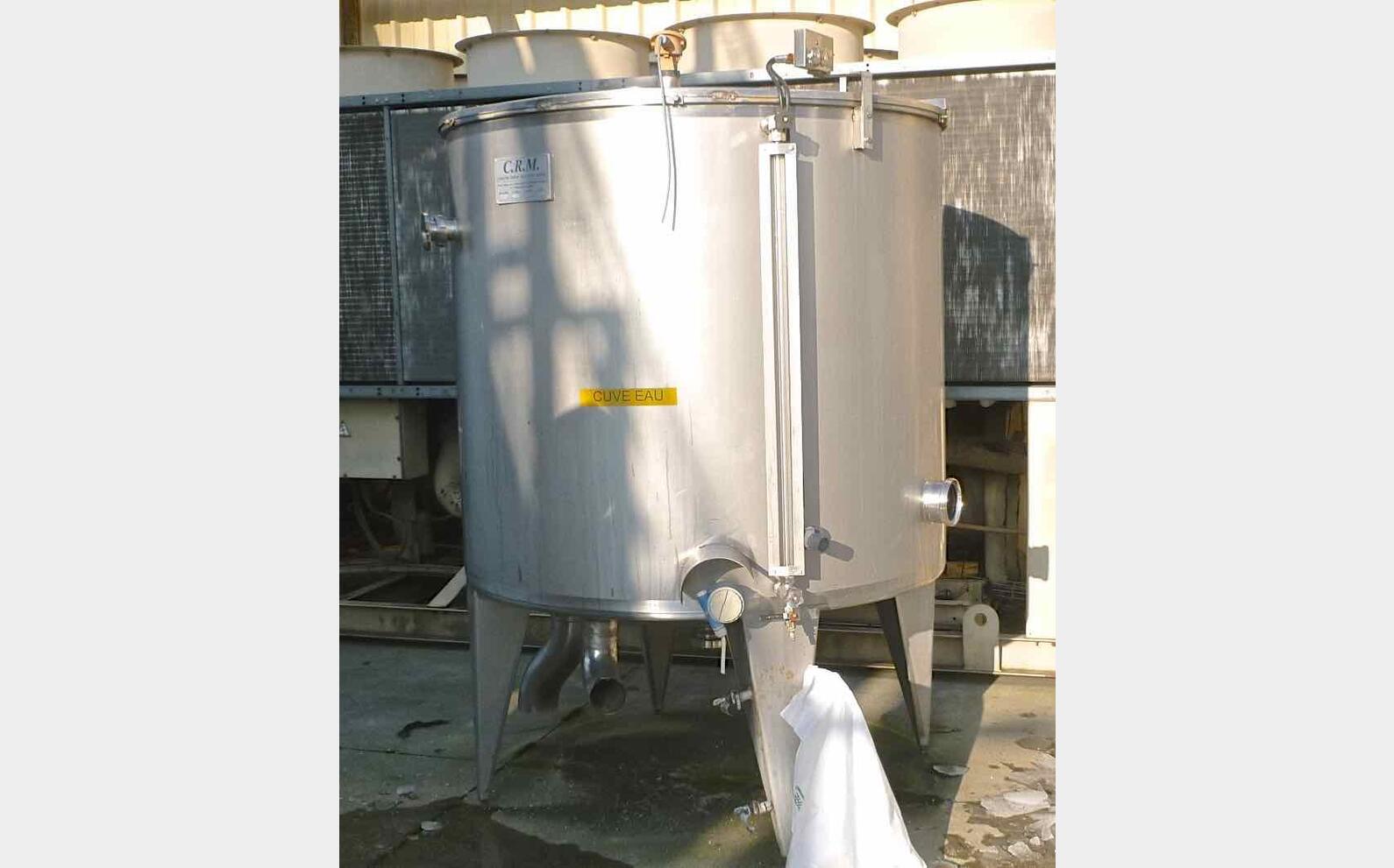 Cuve de stockage inox Marque : CRM