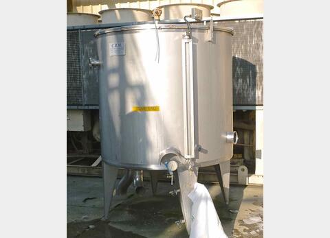 Cuve de stockage inox - Volume : 2000 litres