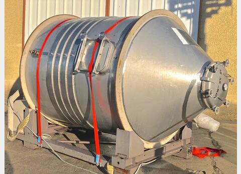 Cuve inox vinification 50 hls En inox 304 , de 6500 litres