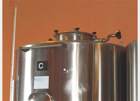 Cuve inox compartiment&eacute;e 20 + 30 hls.