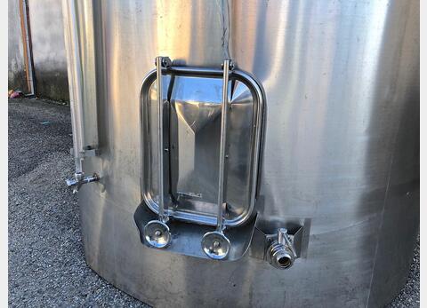 Cuve inox fermée fond conique - 7000 l (70 hls)