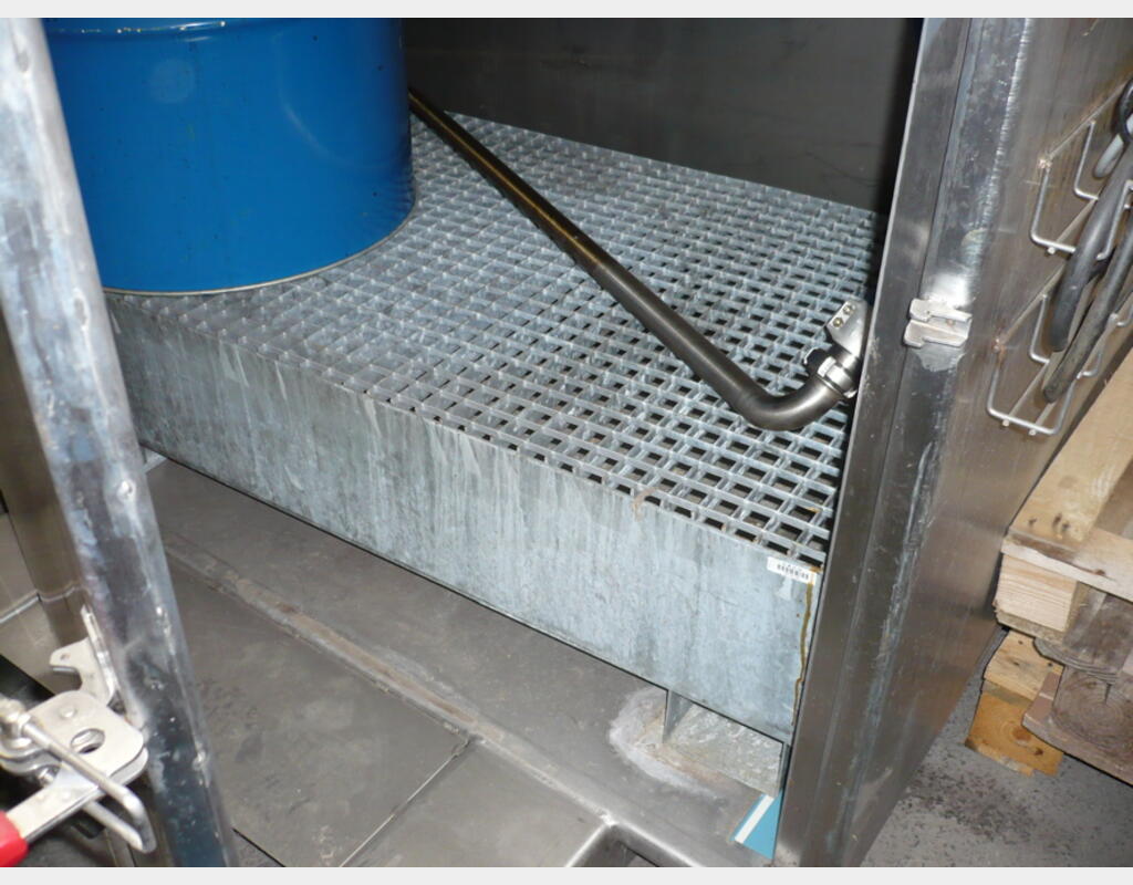 Armoire inox pour vide fut ATEX - Paletissable