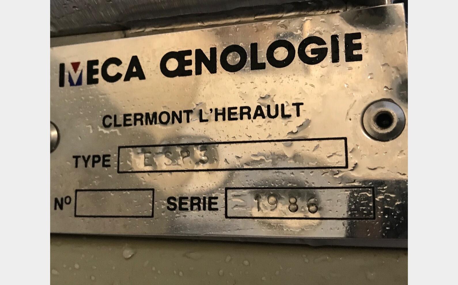 Filtre &agrave; terre IMECA Ann&eacute;e : 1986 Type : ESP 3