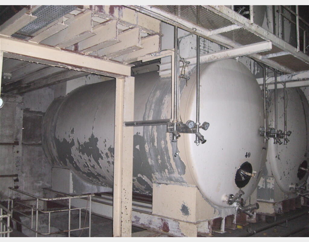 Cuve horizontale acier rev&eacute;tu de 245 hls, occasion