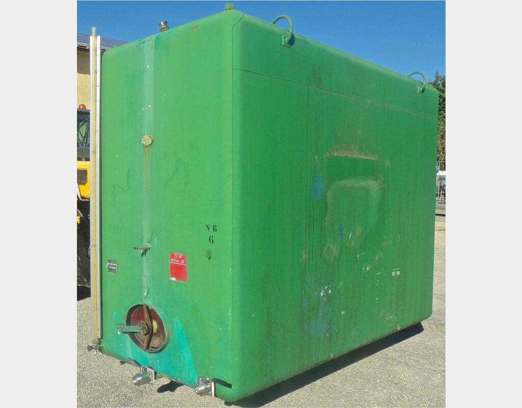 Cuve acier rev&ecirc;tu