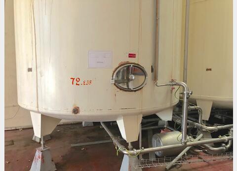 Cuve acier revetu