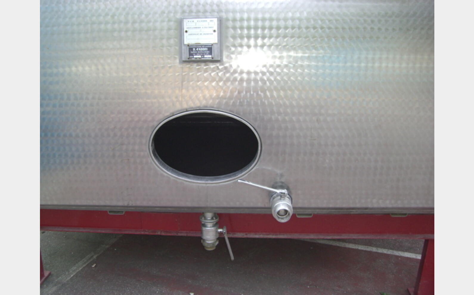 Cuve INOX de 50 Hls.