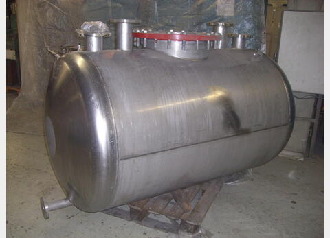 Cuve de stockage INOX - Cylindrique horizontale
