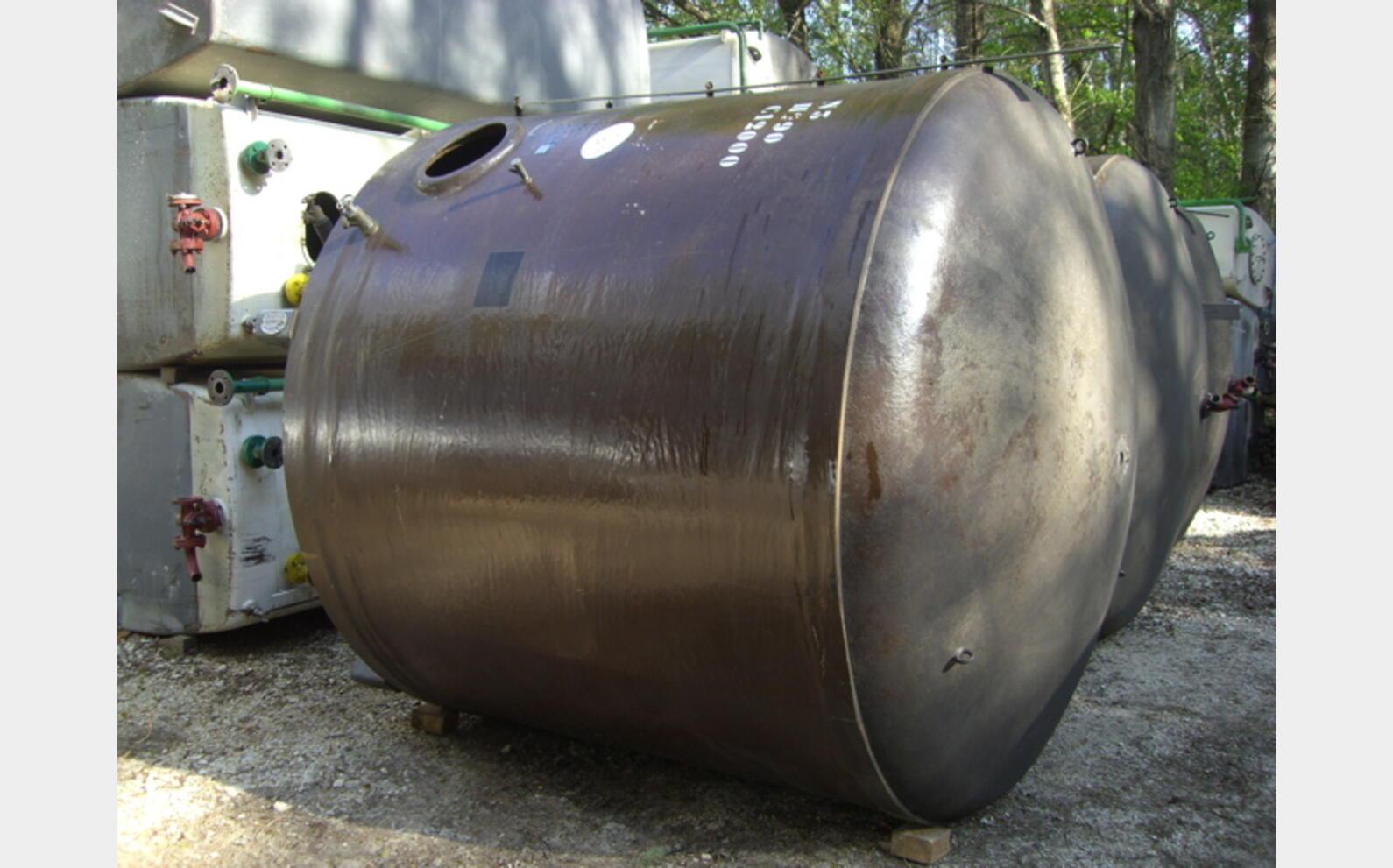 Cuve de stockage en polyester de 120 hls