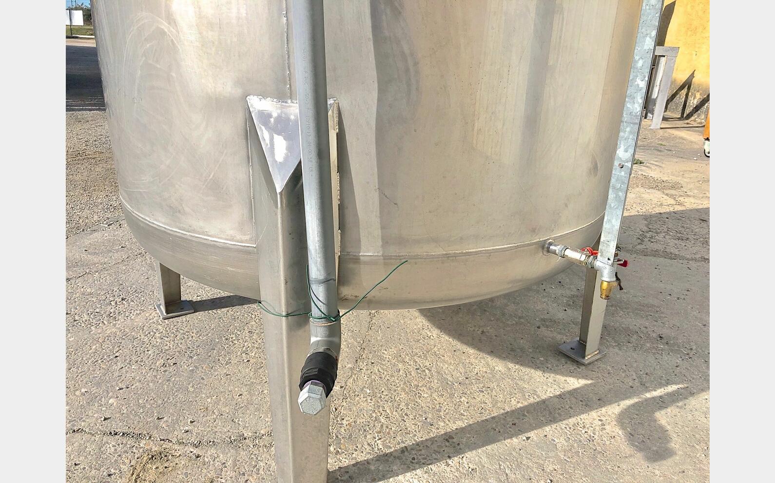 Cuve agit&eacute;e inox PU0118