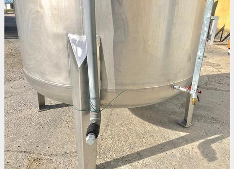 Cuve agit&eacute;e inox PU0118